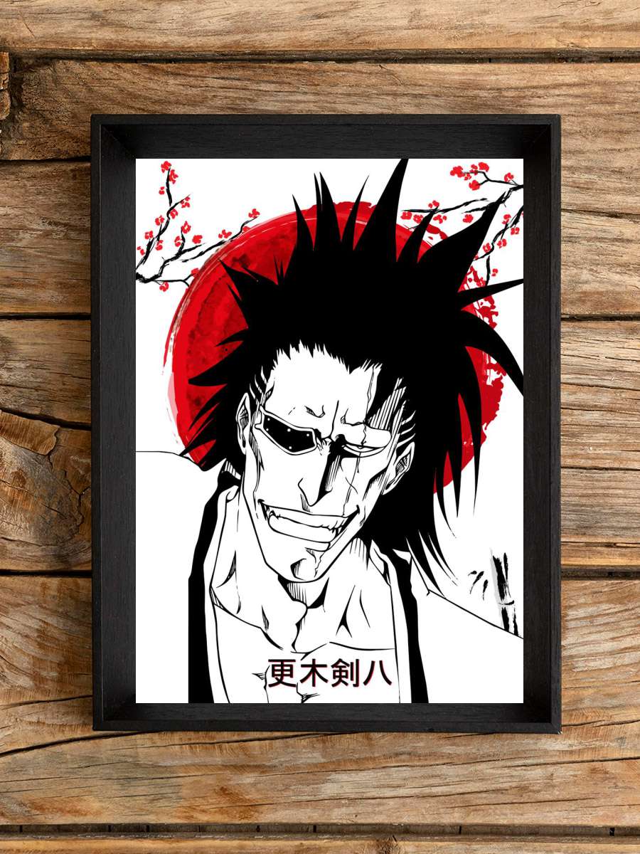 kenpachi zaraki Anime Poster Çerçevesiz Yüksek Kalite Anime Duvar Poster