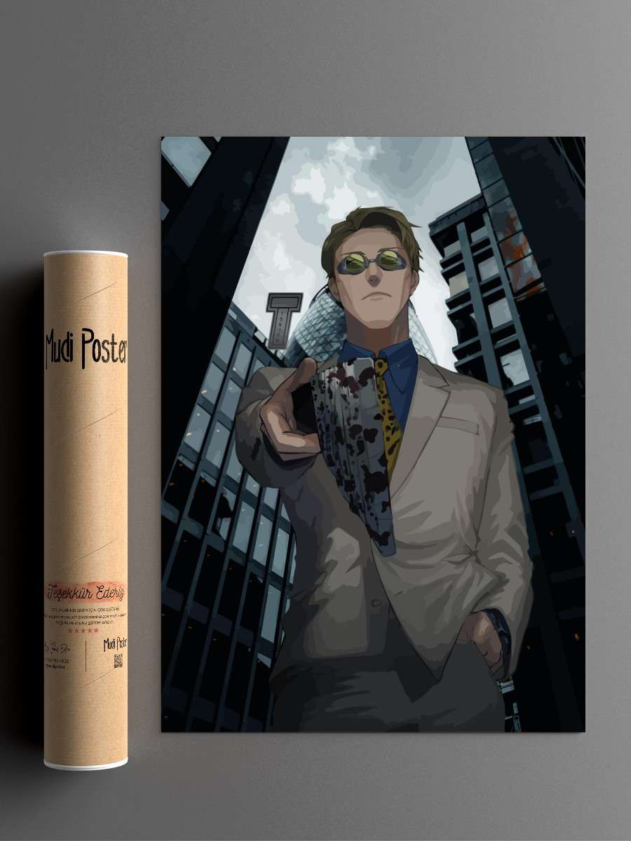 Kento Nanami Anime Poster Çerçevesiz Yüksek Kalite Anime Duvar Poster