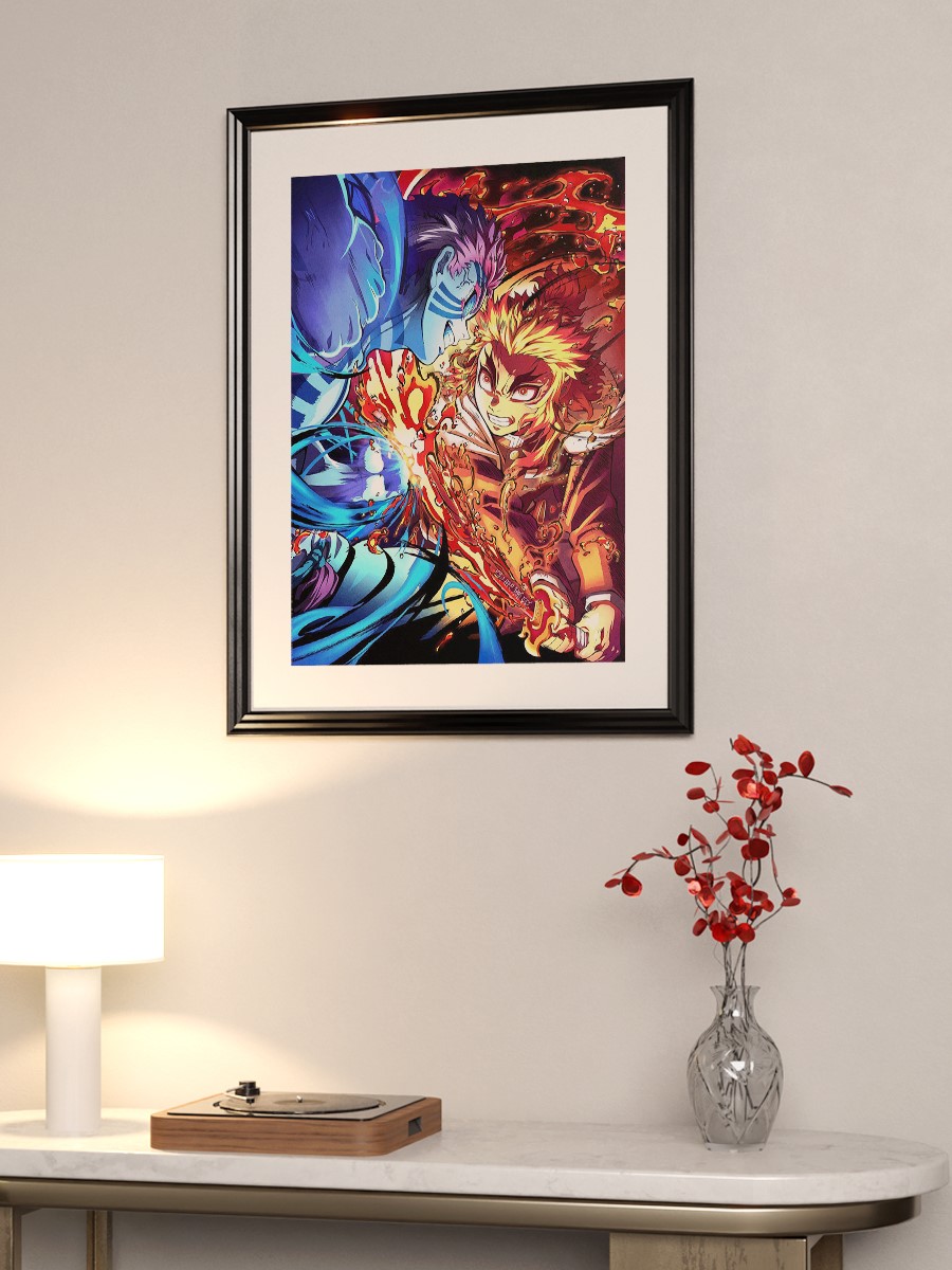 Kimetsu no Yaiba Anime Poster Çerçevesiz Yüksek Kalite Anime Duvar Poster