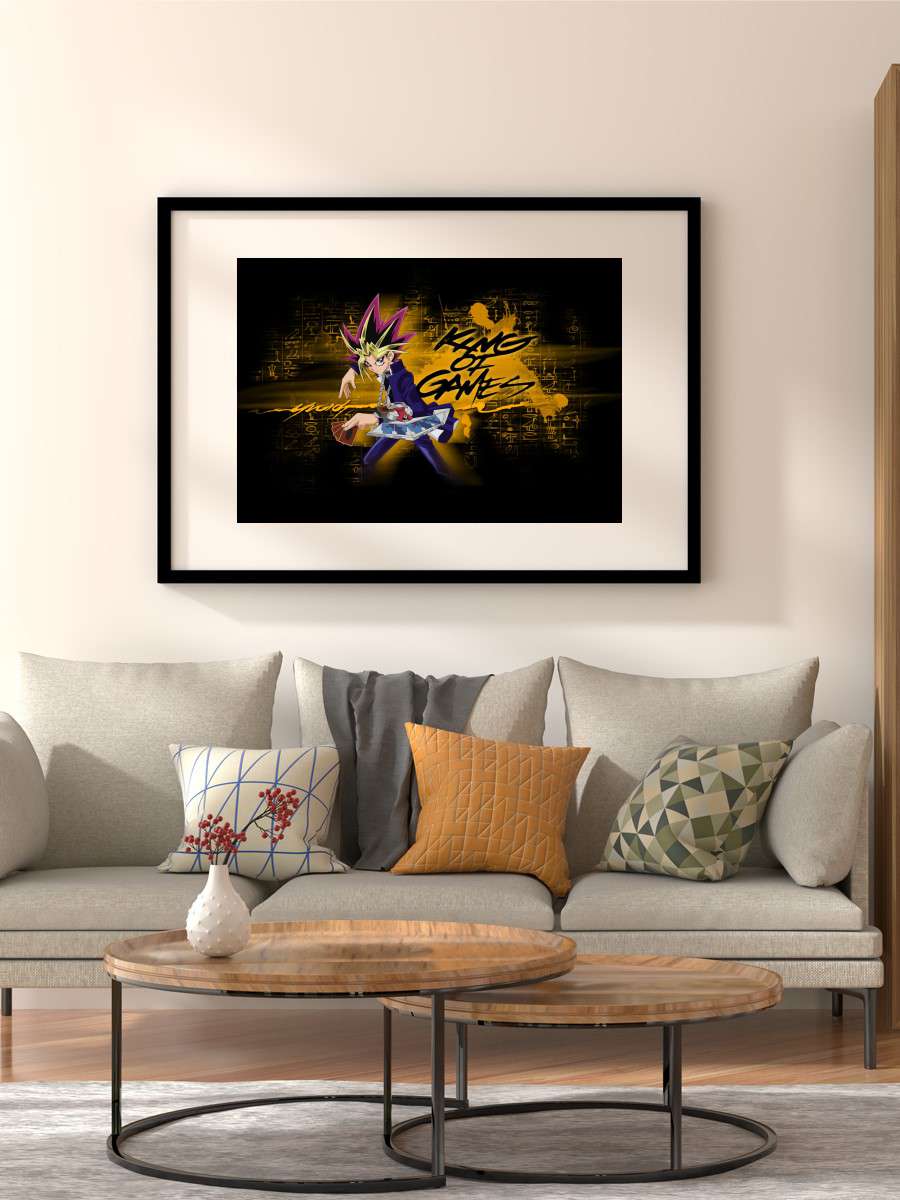 King of Games Anime Poster Çerçevesiz Yüksek Kalite Anime Duvar Poster