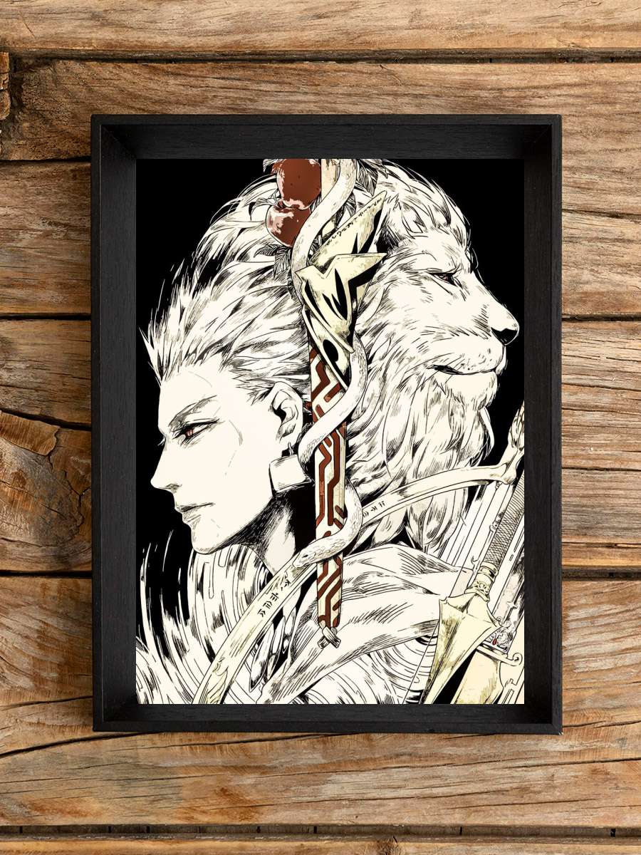 King of Heroes Anime Poster Çerçevesiz Yüksek Kalite Anime Duvar Poster