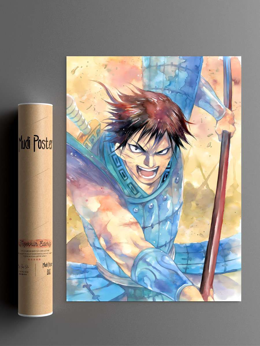 Kingdom Shinn Anime Poster Çerçevesiz Yüksek Kalite Anime Duvar Poster