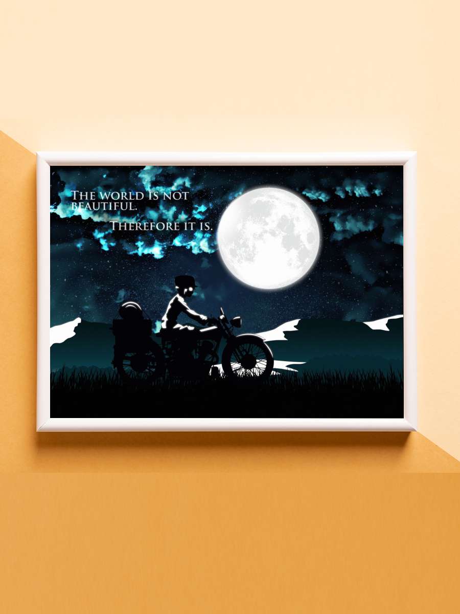 - Kino's Journey - Anime Poster Çerçevesiz Yüksek Kalite Anime Duvar Poster