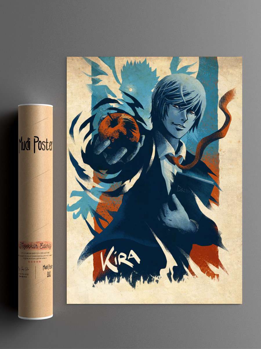 KIRA Anime Poster Çerçevesiz Yüksek Kalite Anime Duvar Poster