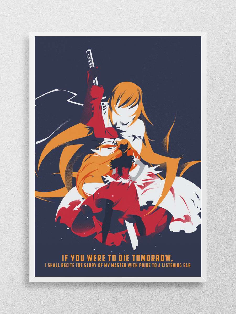 Kiss Shot Anime Poster Çerçevesiz Yüksek Kalite Anime Duvar Poster