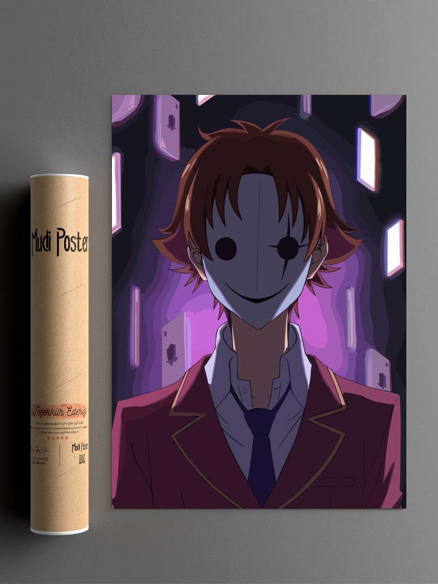 Kiyotaka Ayanokoji Anime Poster Çerçevesiz Yüksek Kalite Anime Duvar Poster