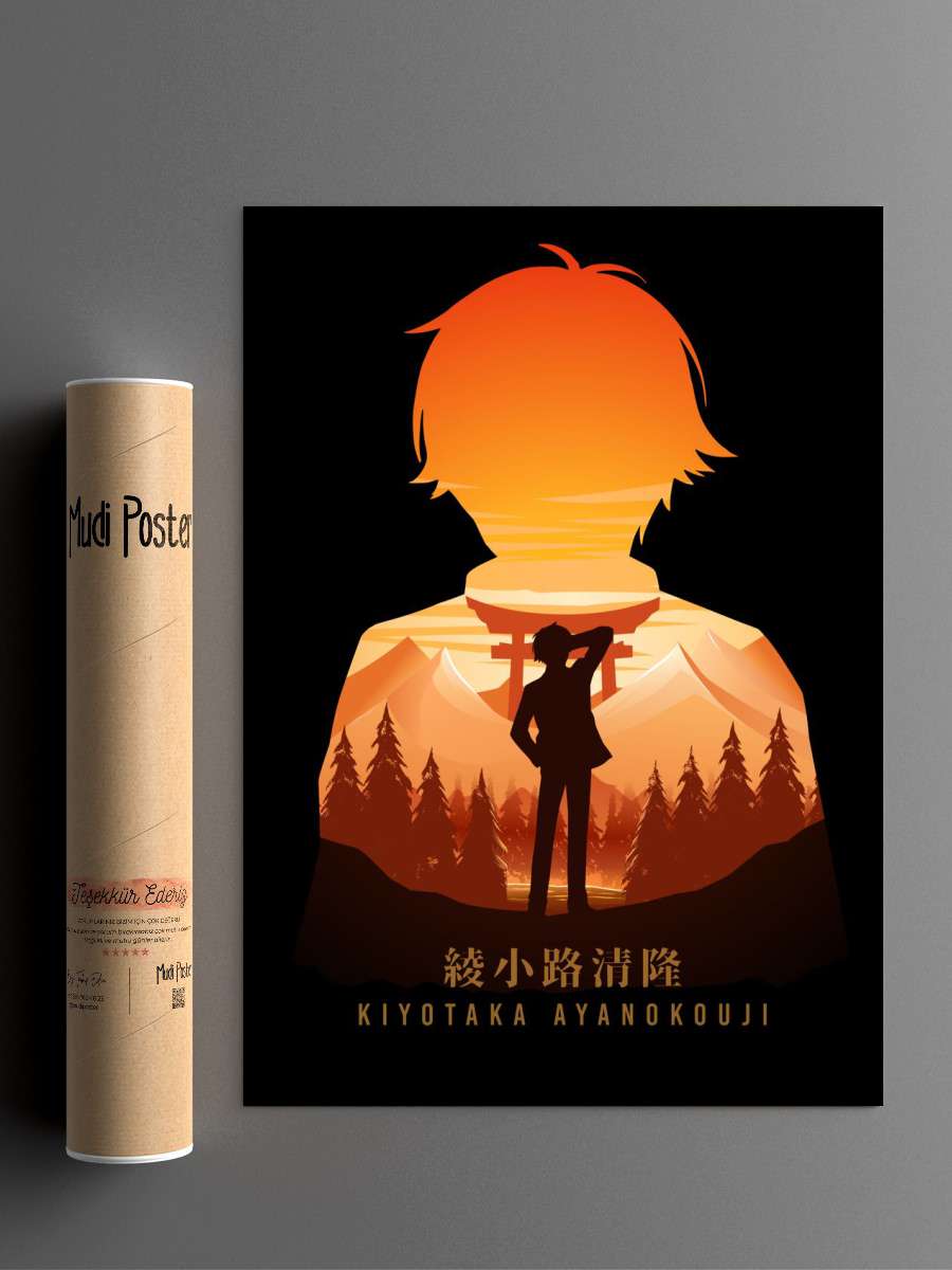 Kiyotaka Ayanokoji Anime Poster Çerçevesiz Yüksek Kalite Anime Duvar Poster