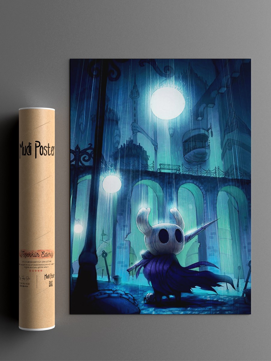 Knight Gaming Anime Poster Çerçevesiz Yüksek Kalite Anime Duvar Poster