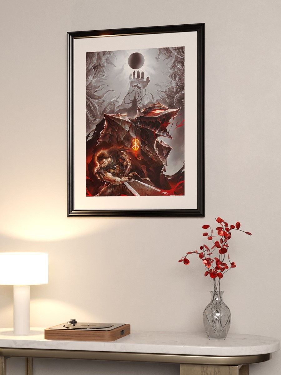 Knight Anime Poster Çerçevesiz Yüksek Kalite Anime Duvar Poster