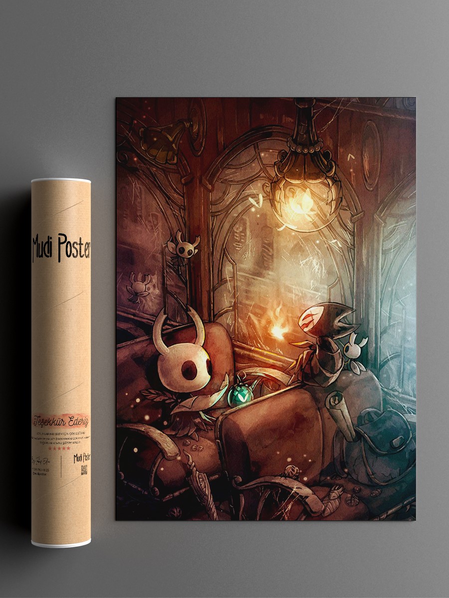 Knight Anime Poster Çerçevesiz Yüksek Kalite Anime Duvar Poster