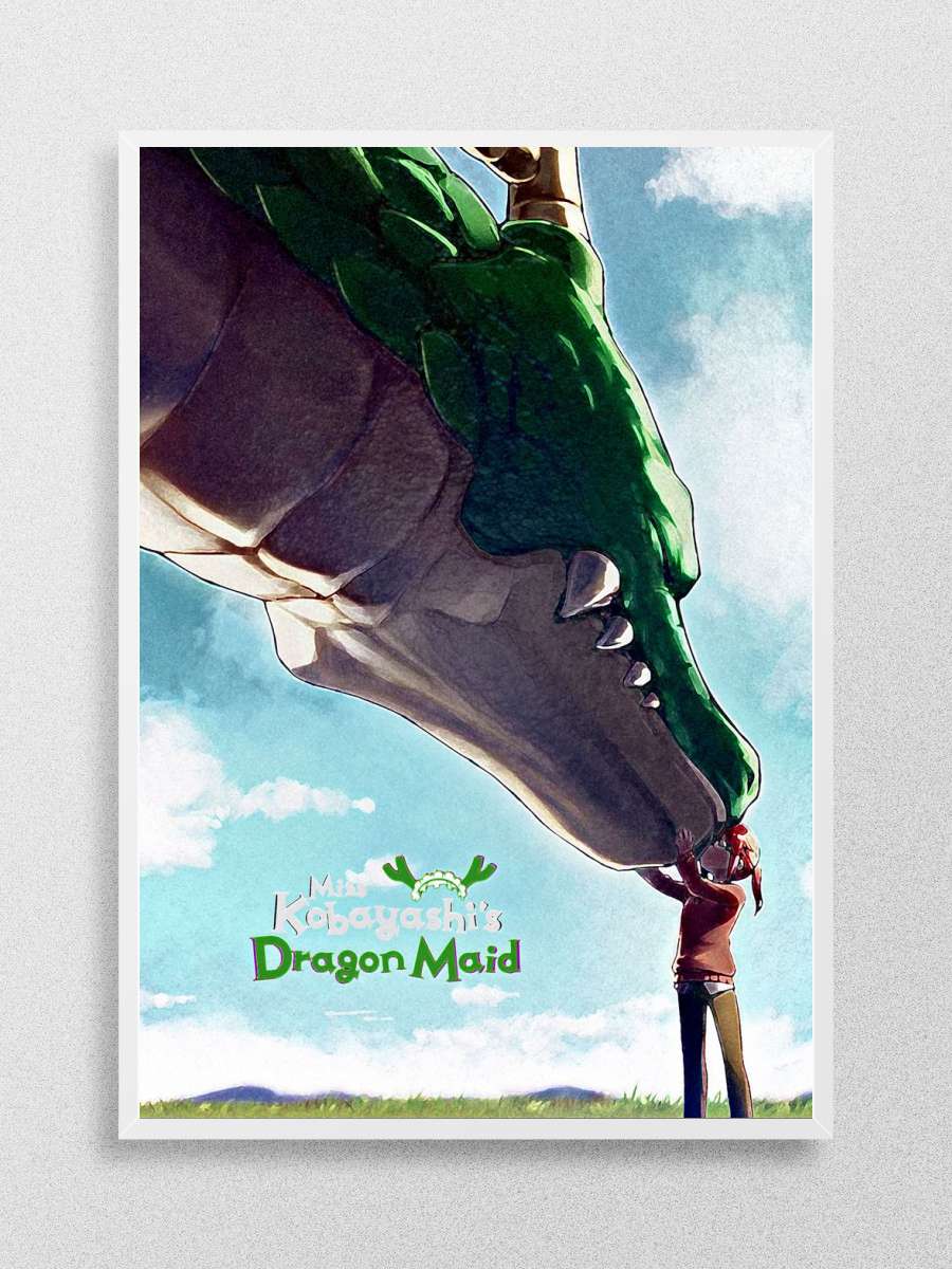 Kobayashis Dragon Maid Anime Poster Çerçevesiz Yüksek Kalite Anime Duvar Poster