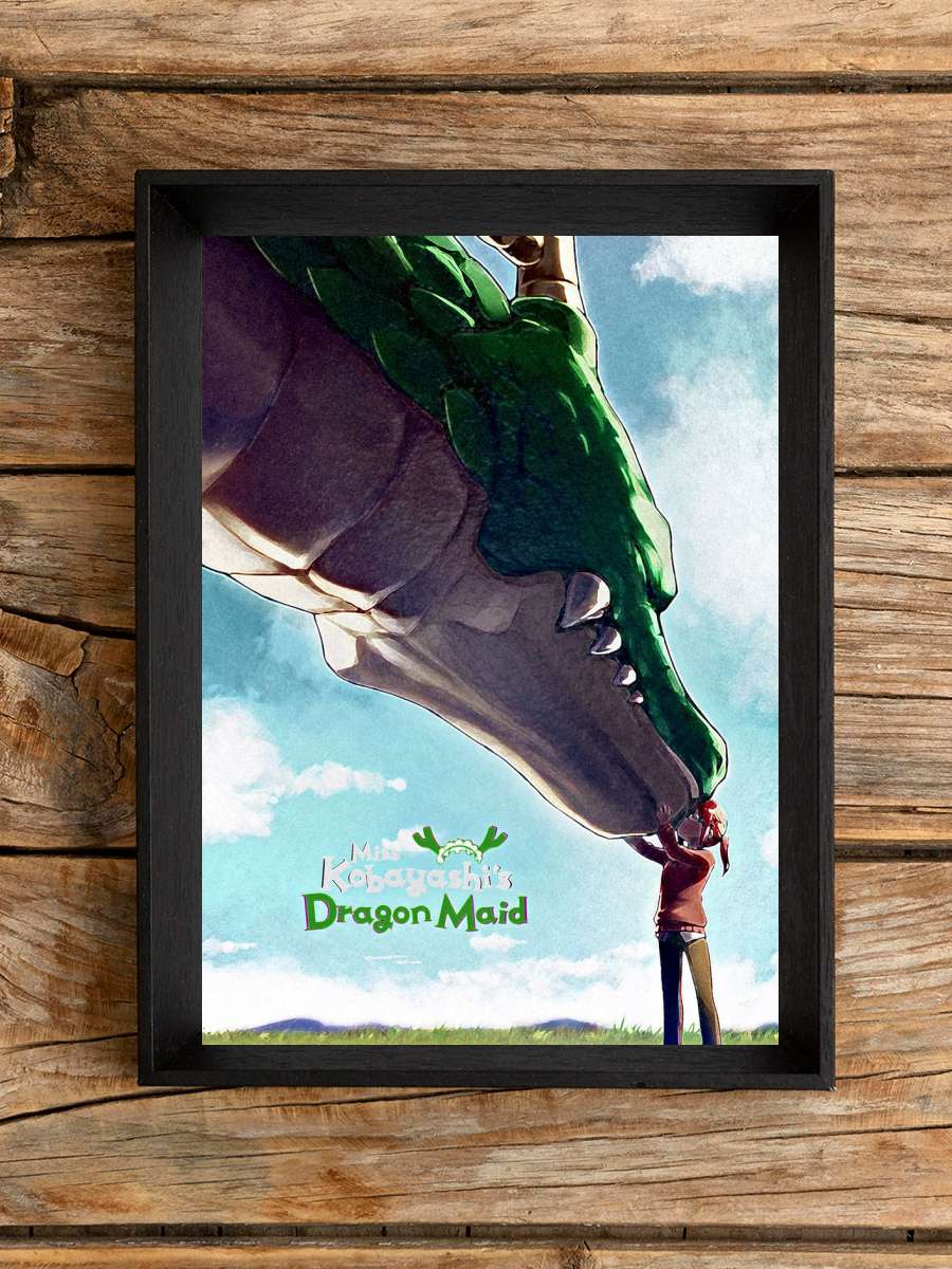 Kobayashis Dragon Maid Anime Poster Çerçevesiz Yüksek Kalite Anime Duvar Poster
