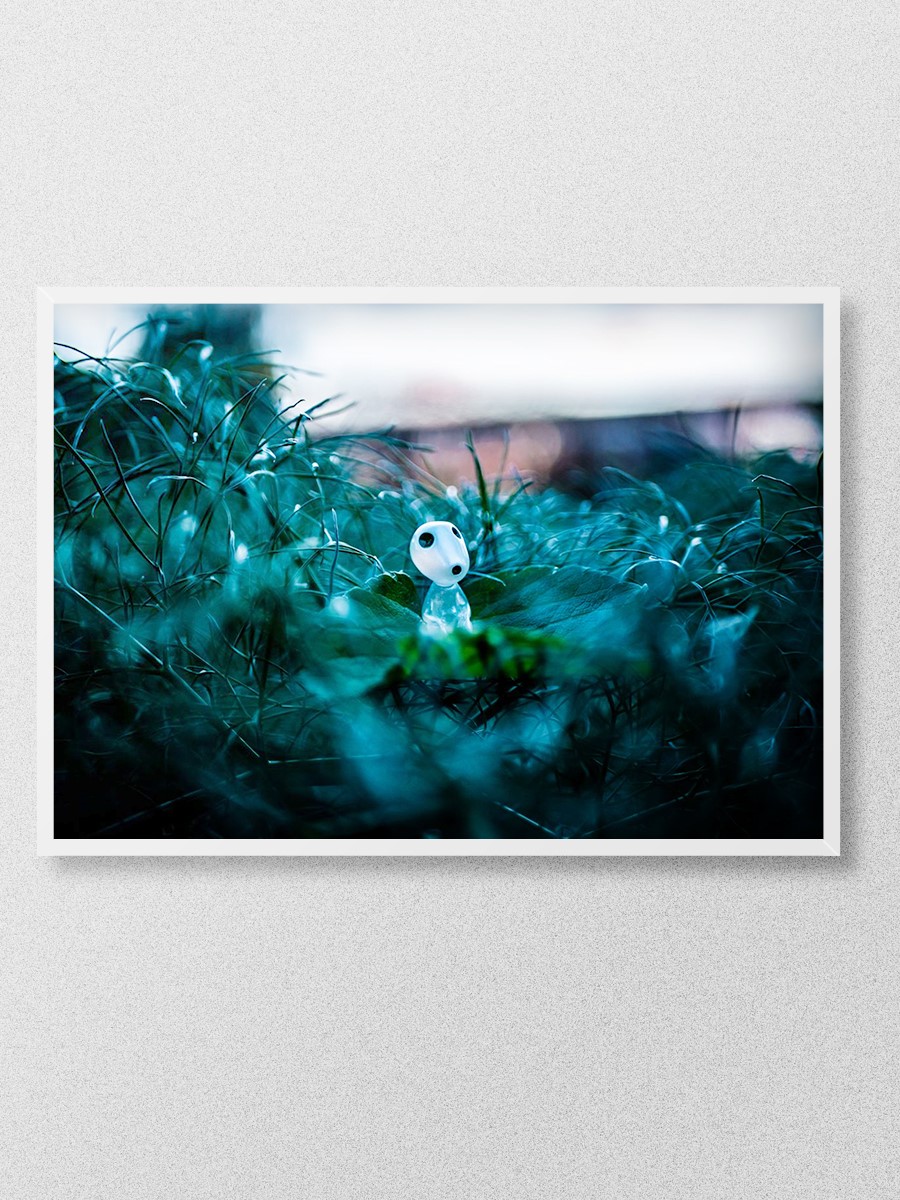 Kodama Mononoke Yokai Anime Poster Çerçevesiz Yüksek Kalite Anime Duvar Poster