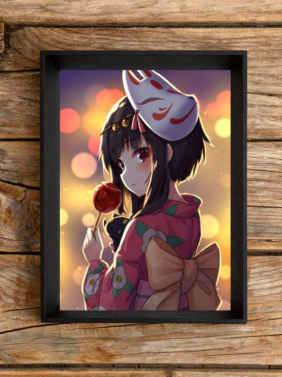 Konosuba megumin Anime Poster Çerçevesiz Yüksek Kalite Anime Duvar Poster