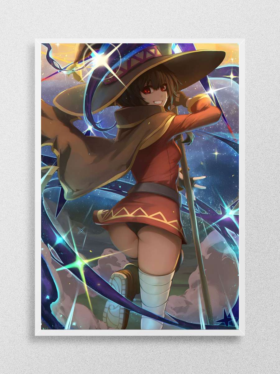konosuba Anime Poster Çerçevesiz Yüksek Kalite Anime Duvar Poster