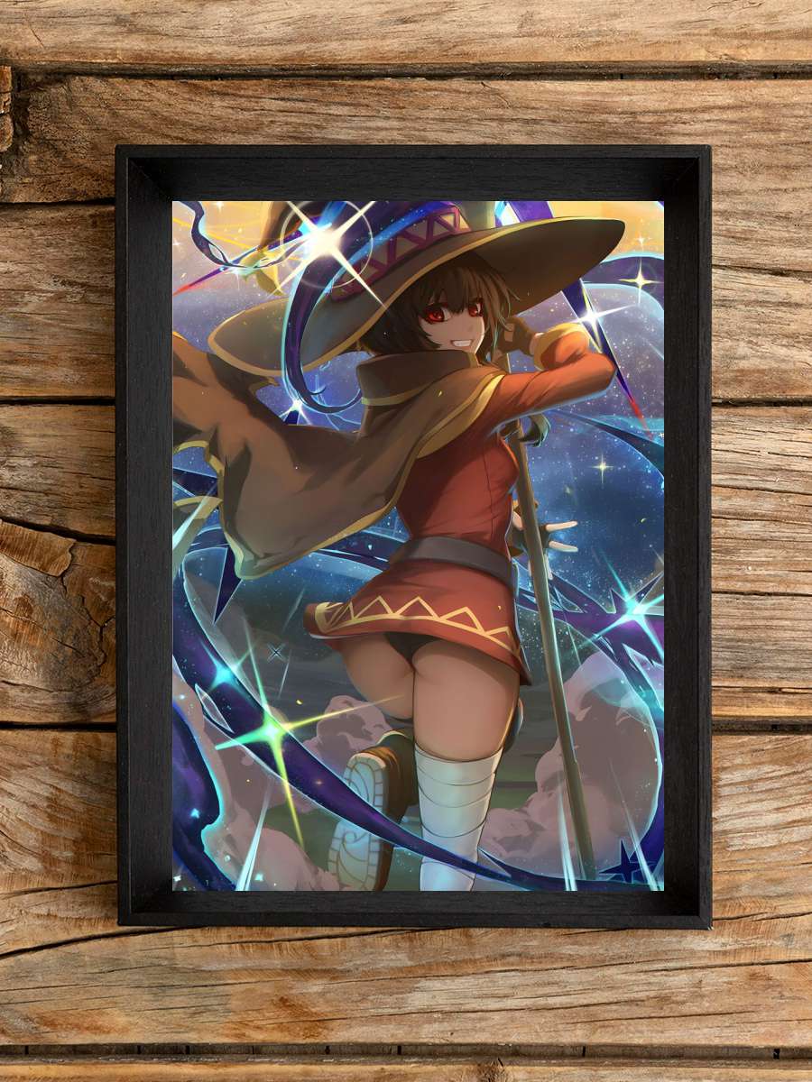 konosuba Anime Poster Çerçevesiz Yüksek Kalite Anime Duvar Poster