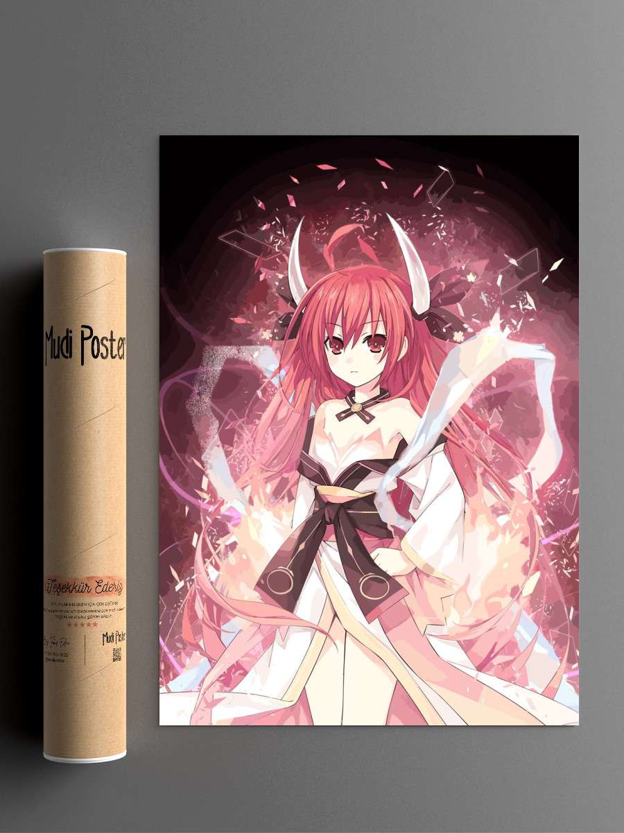 Kotori Date a live Anime Poster Çerçevesiz Yüksek Kalite Anime Duvar Poster