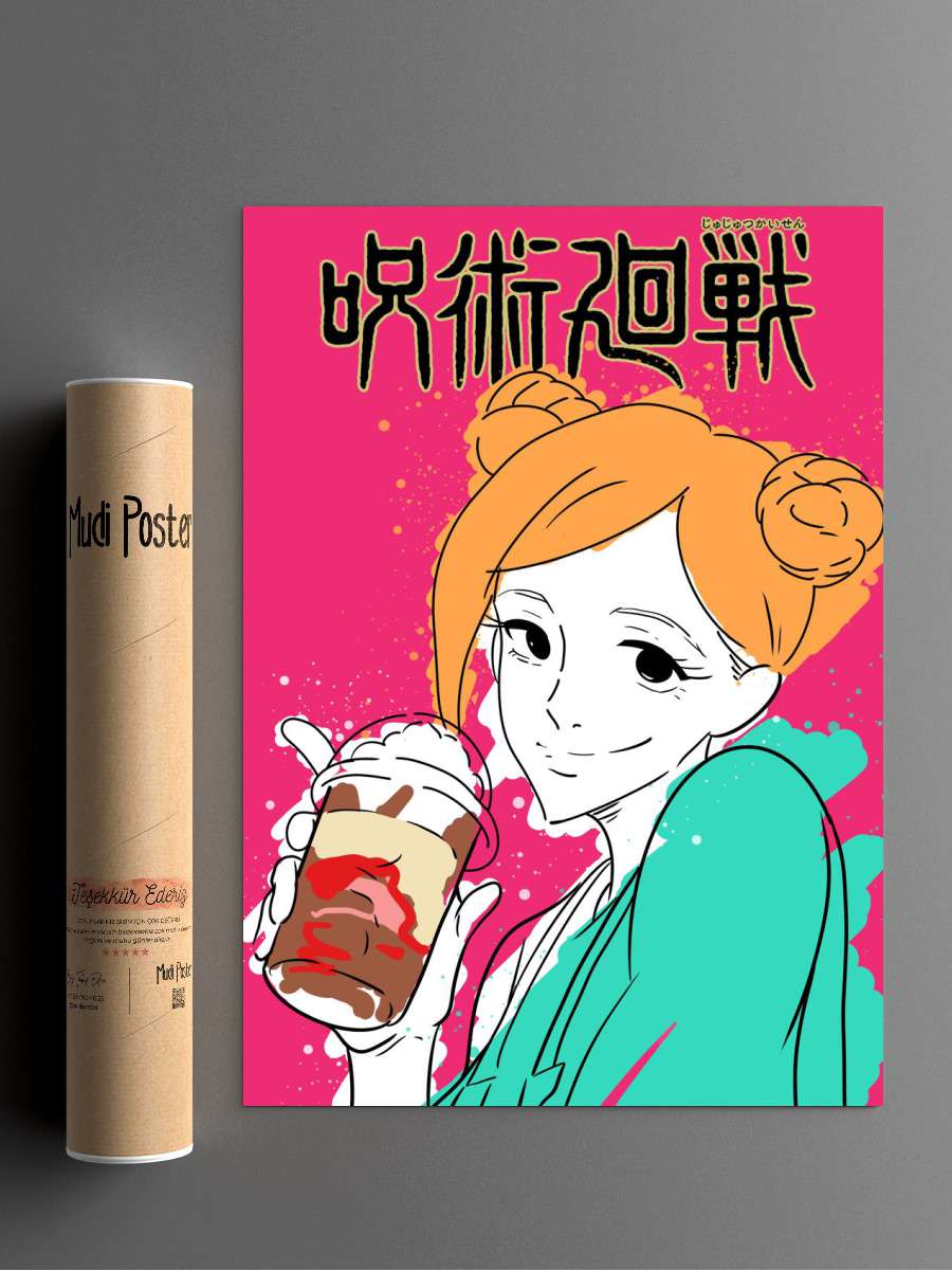 Kugusaki Nobara Anime Poster Çerçevesiz Yüksek Kalite Anime Duvar Poster