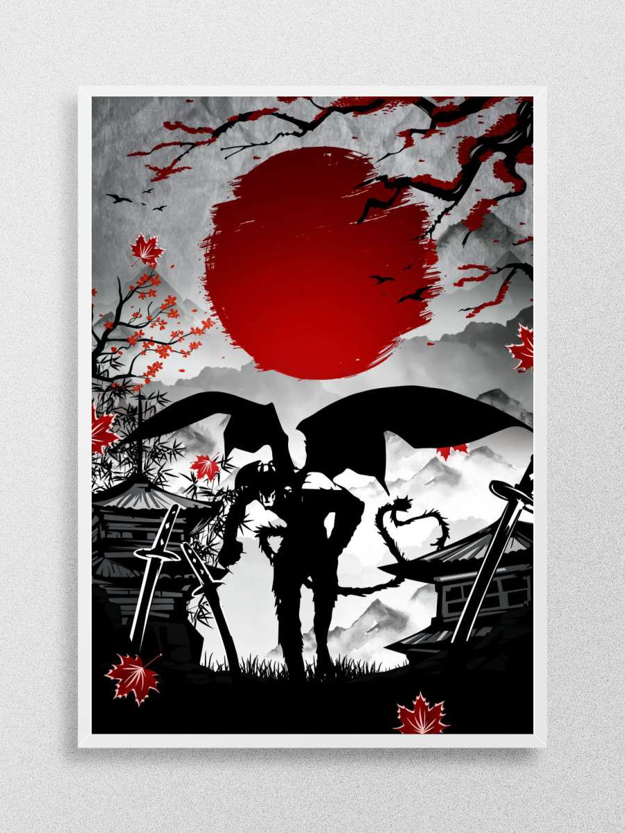 Kukun Devilman Anime Anime Poster Çerçevesiz Yüksek Kalite Anime Duvar Poster