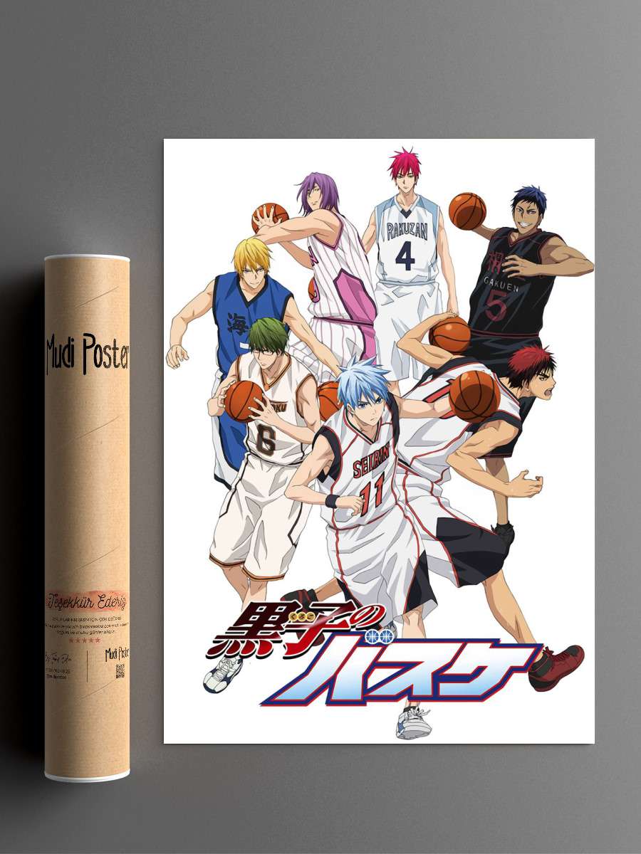 Kuroko No Basket Anime Poster Çerçevesiz Yüksek Kalite Anime Duvar Poster