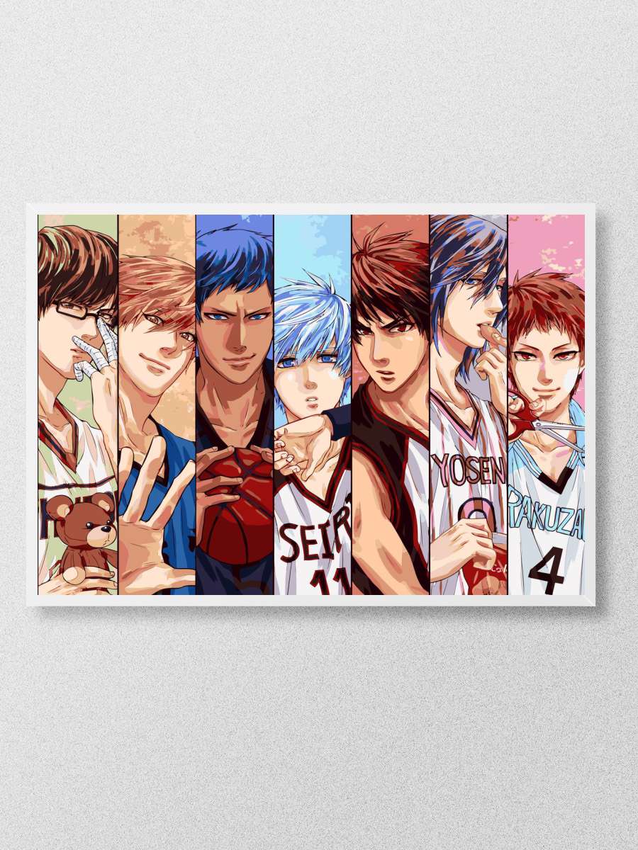 Kuroko no Basuke team Anime Poster Çerçevesiz Yüksek Kalite Anime Duvar Poster