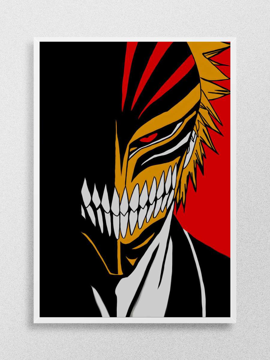 kurosaki hollow mask Anime Poster Çerçevesiz Yüksek Kalite Anime Duvar Poster