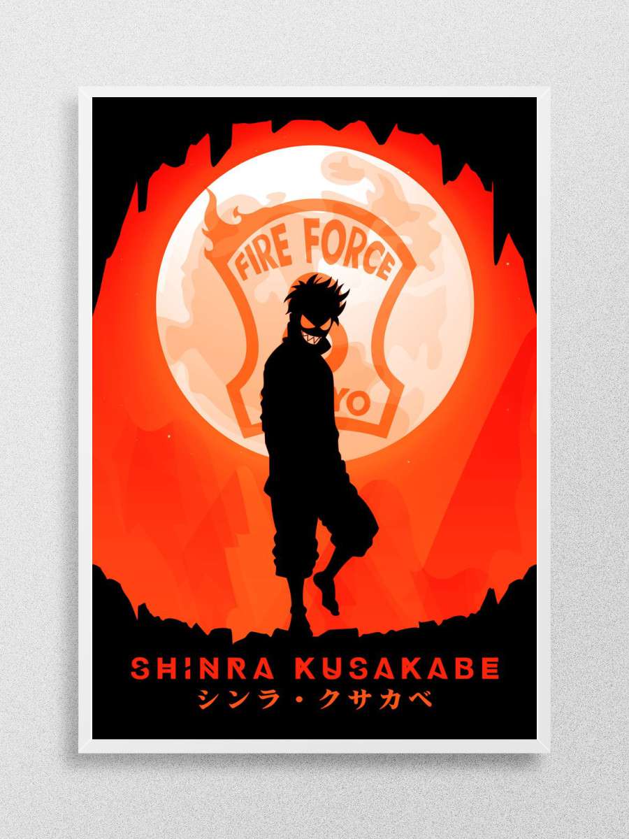 KUSAKABE SHINRA Anime Poster Çerçevesiz Yüksek Kalite Anime Duvar Poster