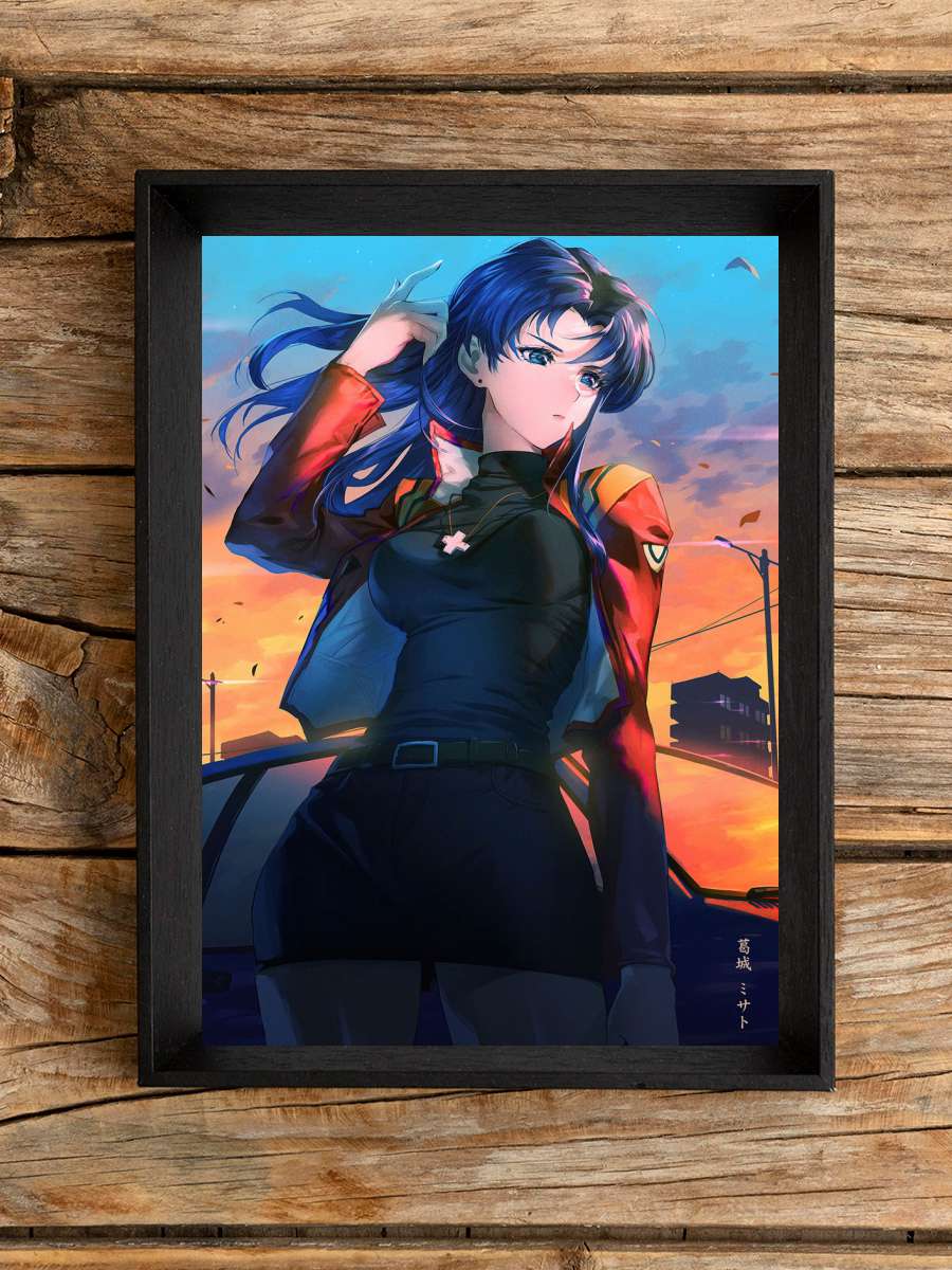 Kusaragi Misato Anime Poster Çerçevesiz Yüksek Kalite Anime Duvar Poster