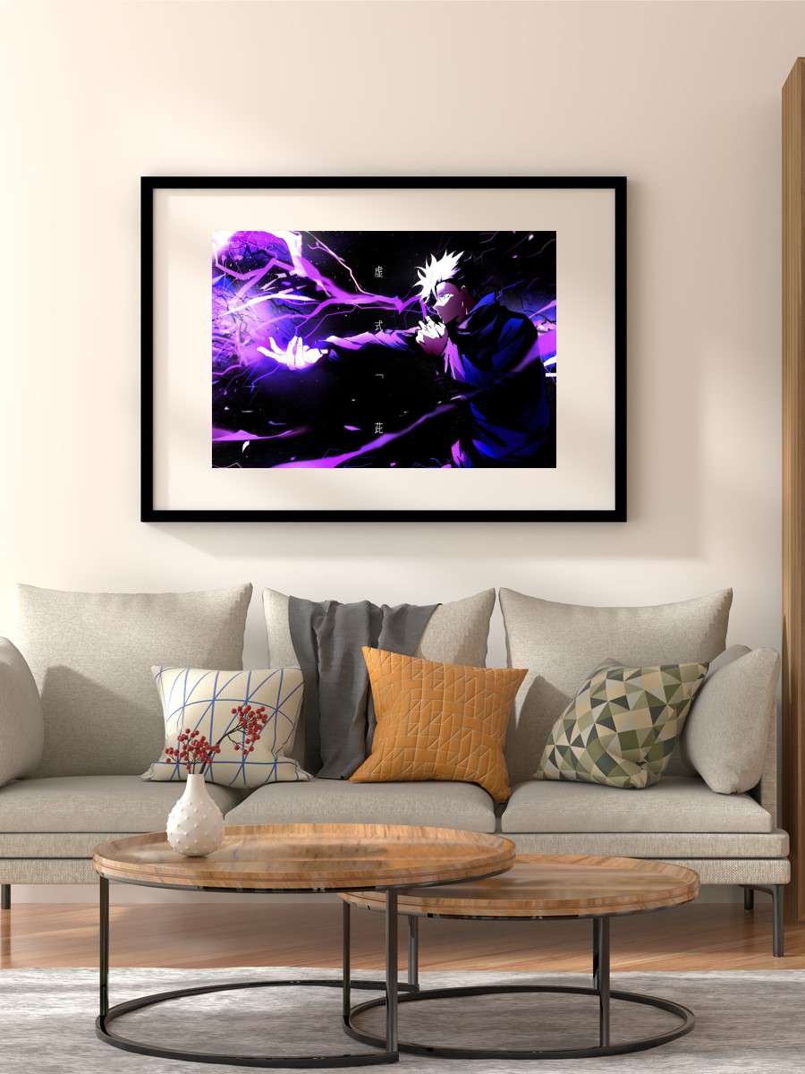 Kutukan gojo Anime Poster Çerçevesiz Yüksek Kalite Anime Duvar Poster