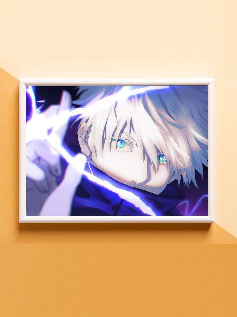 Kutukan gojo satoru Anime Poster Çerçevesiz Yüksek Kalite Anime Duvar Poster