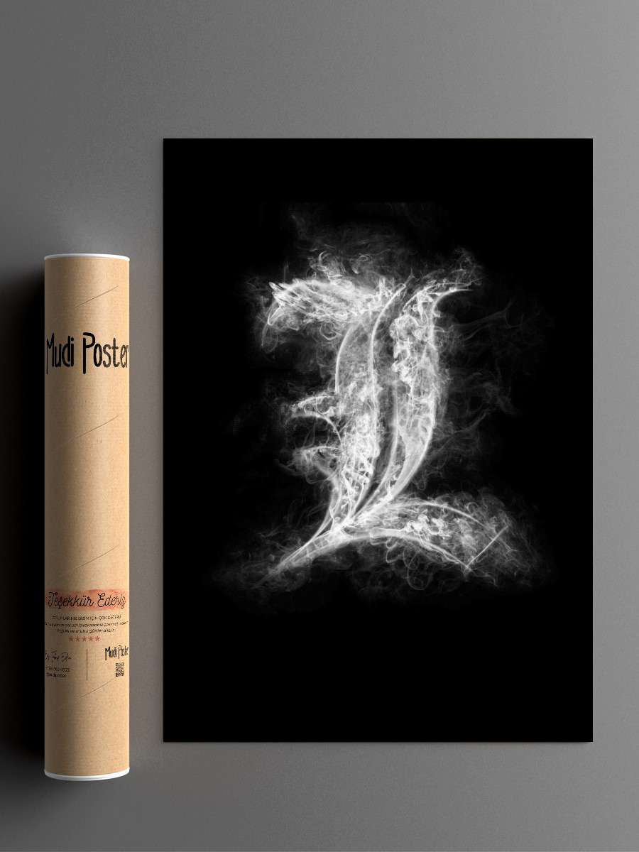 L Anime Poster Çerçevesiz Yüksek Kalite Anime Duvar Poster