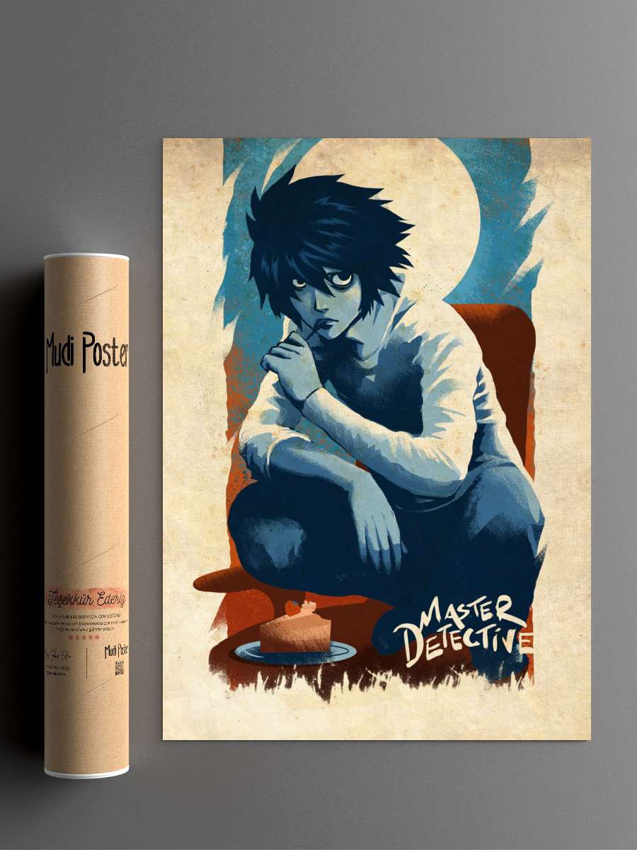 L Anime Poster Çerçevesiz Yüksek Kalite Anime Duvar Poster