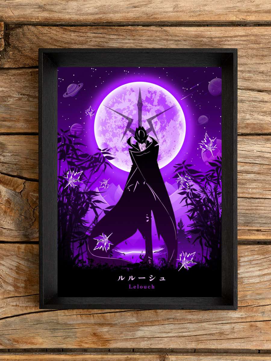 Lelouch Code Geass Anime Poster Çerçevesiz Yüksek Kalite Anime Duvar Poster