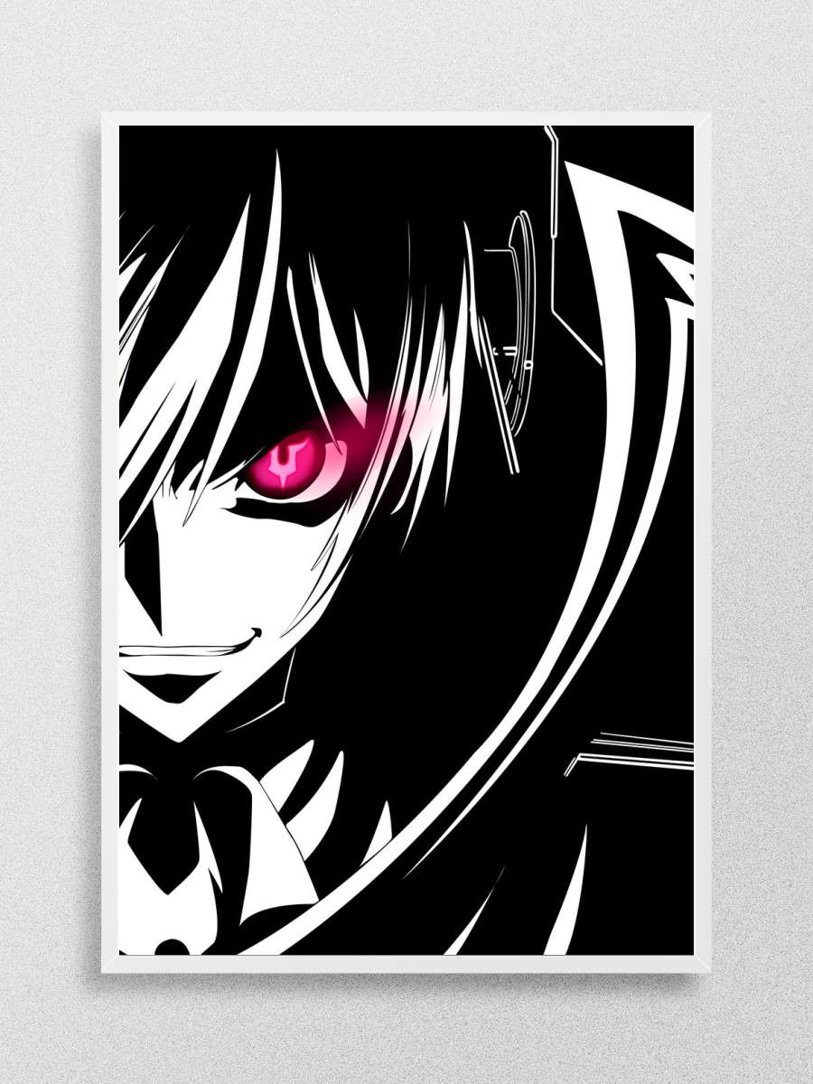 lelouch vi britannia Anime Poster Çerçevesiz Yüksek Kalite Anime Duvar Poster