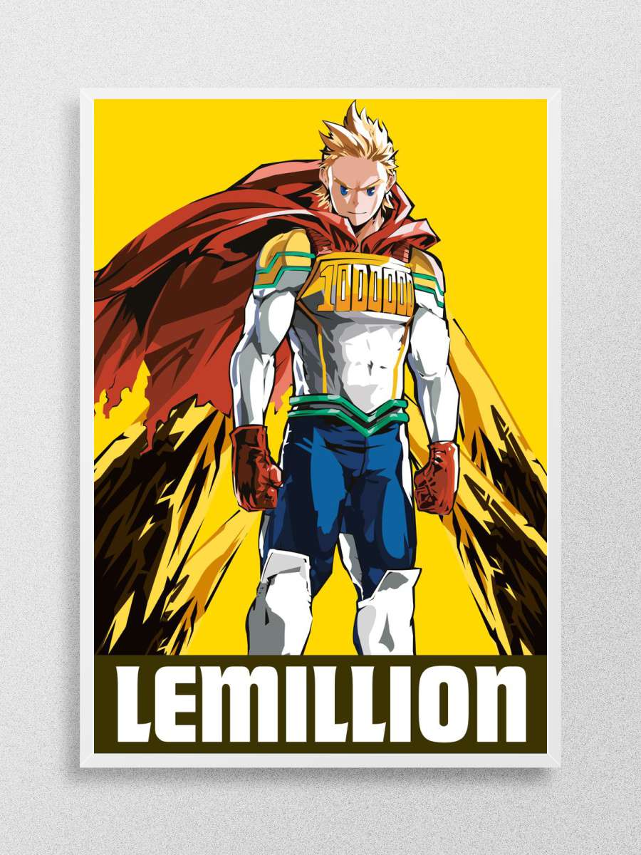 Lemillion My Hero Academia Anime Poster Çerçevesiz Yüksek Kalite Anime Duvar Poster