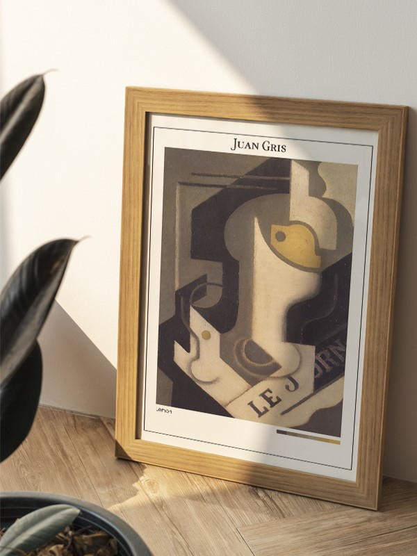 Juan Gris Lemon Poster