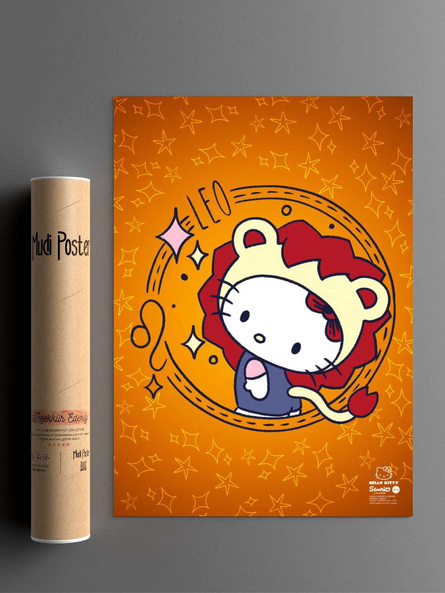 Leo Anime Poster Çerçevesiz Yüksek Kalite Anime Duvar Poster