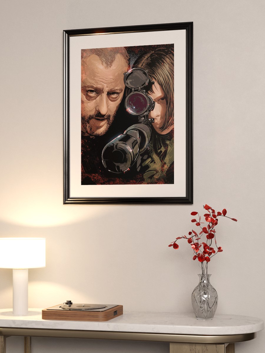 Leon and Mathilda Poster, Çerçevesiz Tv Film Poster