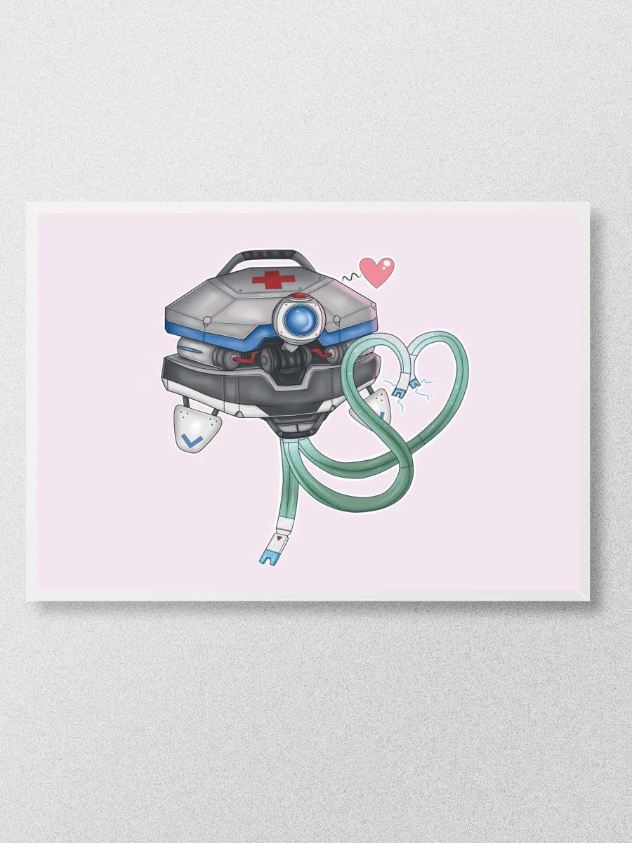 Lifeline Robot Anime Poster Çerçevesiz Yüksek Kalite Anime Duvar Poster