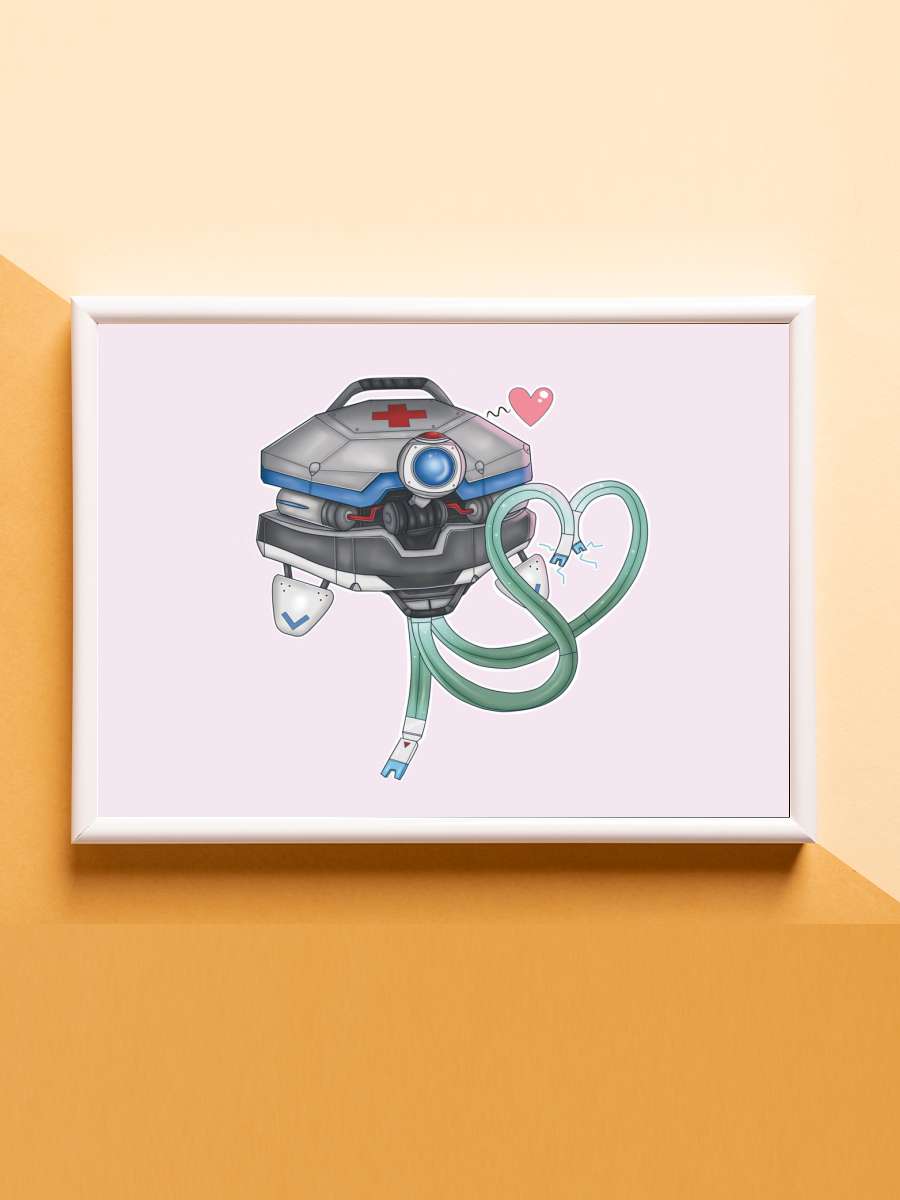 Lifeline Robot Anime Poster Çerçevesiz Yüksek Kalite Anime Duvar Poster