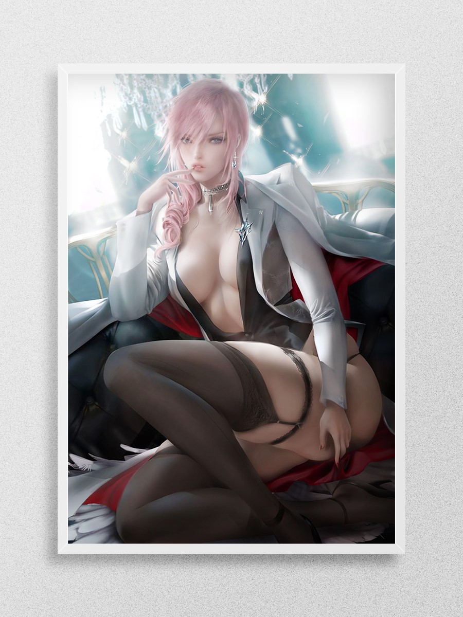 Lightning suit Anime Poster Çerçevesiz Yüksek Kalite Anime Duvar Poster
