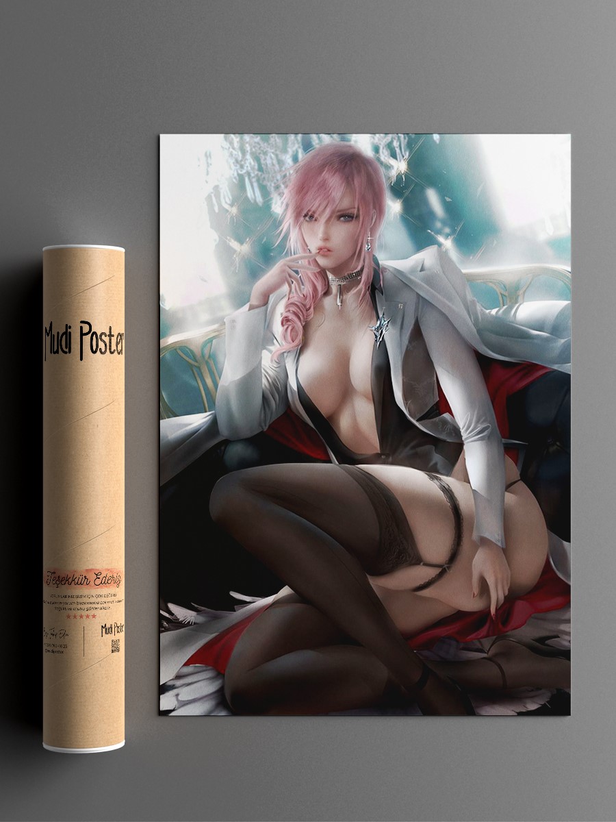 Lightning suit Anime Poster Çerçevesiz Yüksek Kalite Anime Duvar Poster