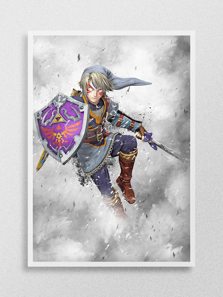 Link  Anime Poster Çerçevesiz Yüksek Kalite Anime Duvar Poster