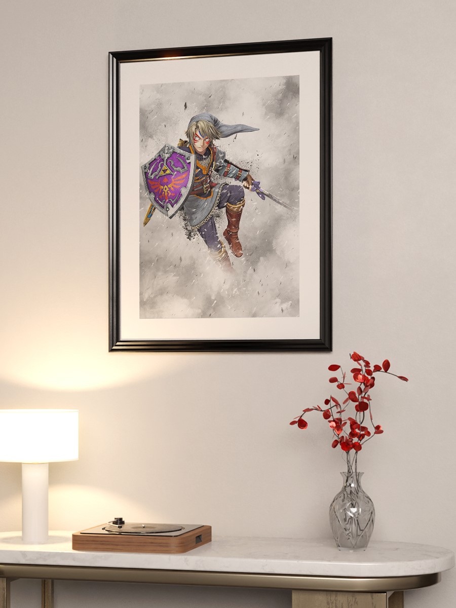Link  Anime Poster Çerçevesiz Yüksek Kalite Anime Duvar Poster