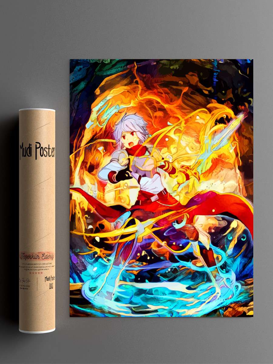 Little Rookie Anime Poster Çerçevesiz Yüksek Kalite Anime Duvar Poster