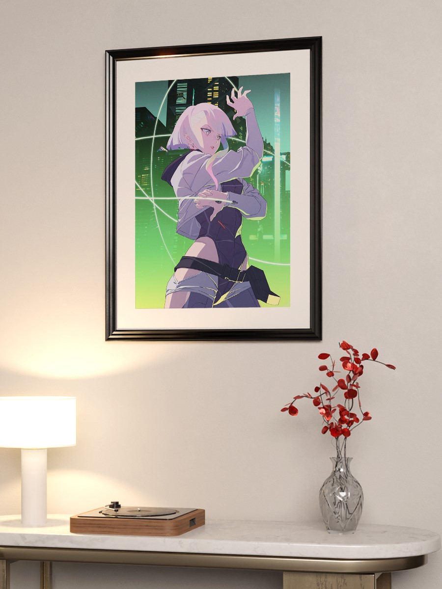 Lucy Edgerunners Anime Poster Çerçevesiz Yüksek Kalite Anime Duvar Poster