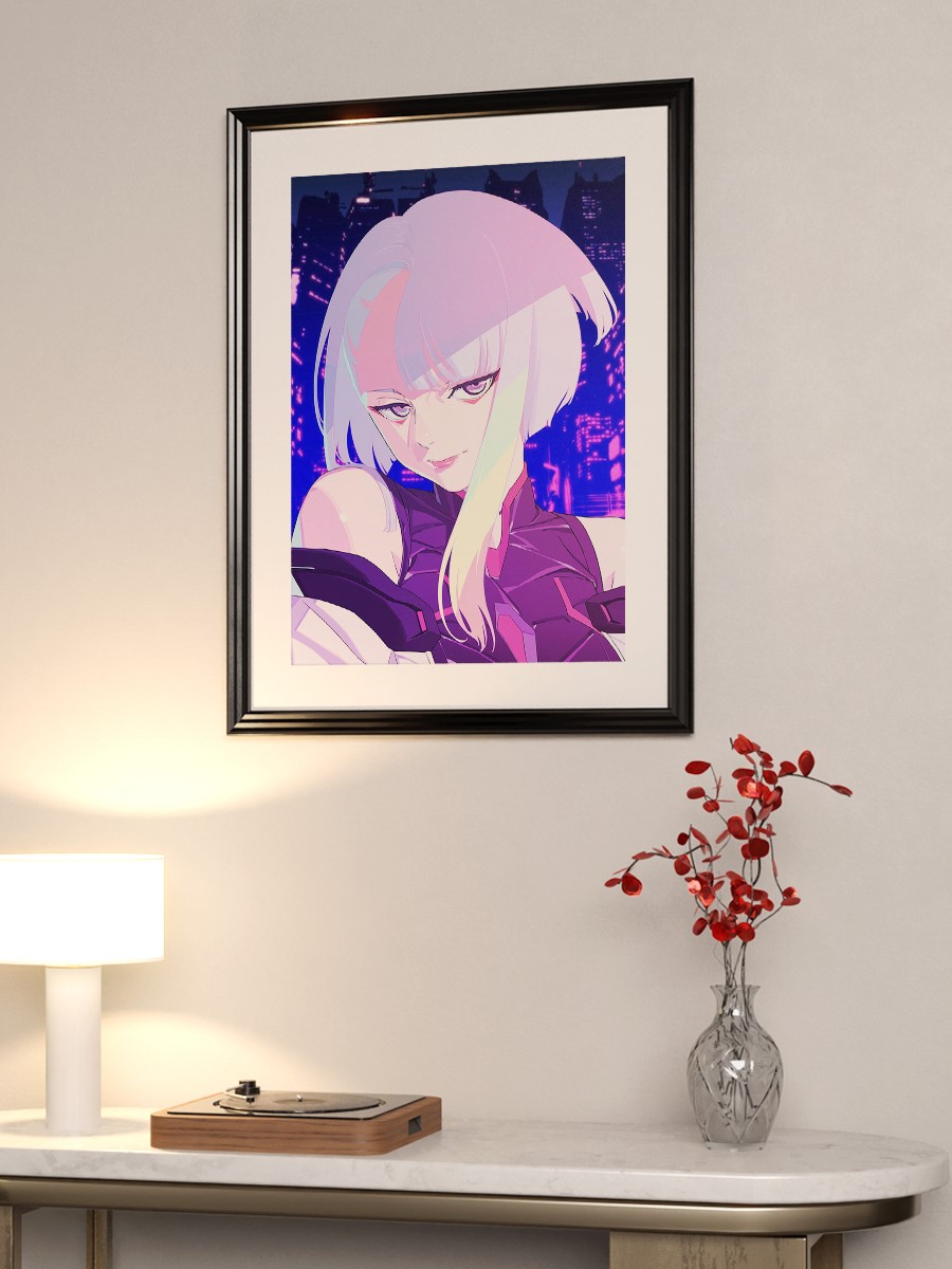 Lucy Portrait Anime Poster Çerçevesiz Yüksek Kalite Anime Duvar Poster
