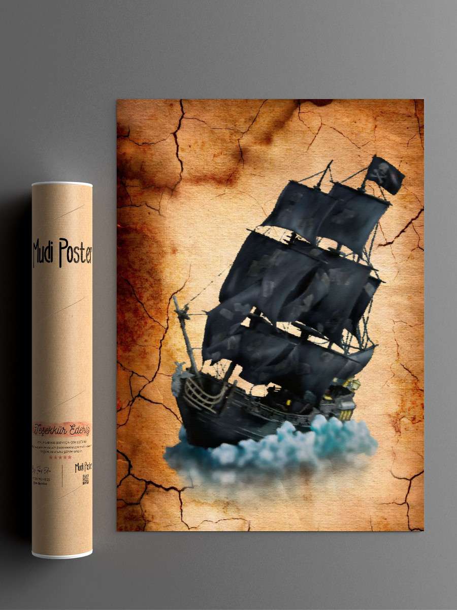 luffy d monkey pirate ship Anime Poster Çerçevesiz Yüksek Kalite Anime Duvar Poster