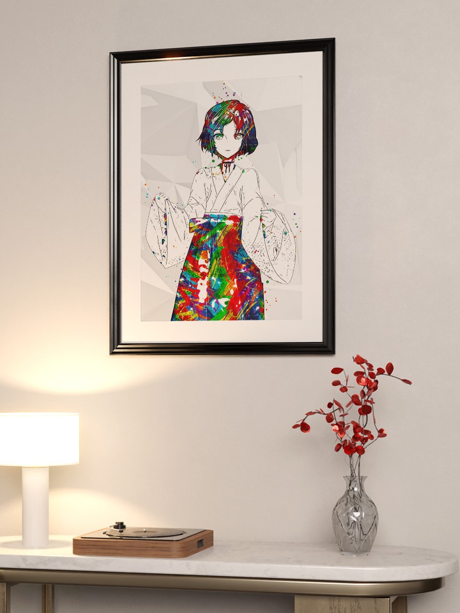 Luka Urushibara Anime Poster Çerçevesiz Yüksek Kalite Anime Duvar Poster