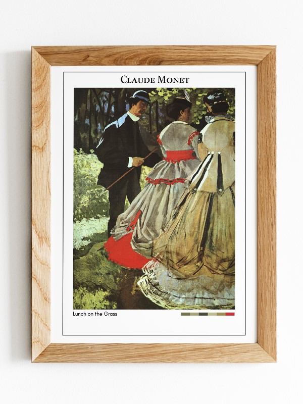 Claude Monet Lunch on the Grass Poster